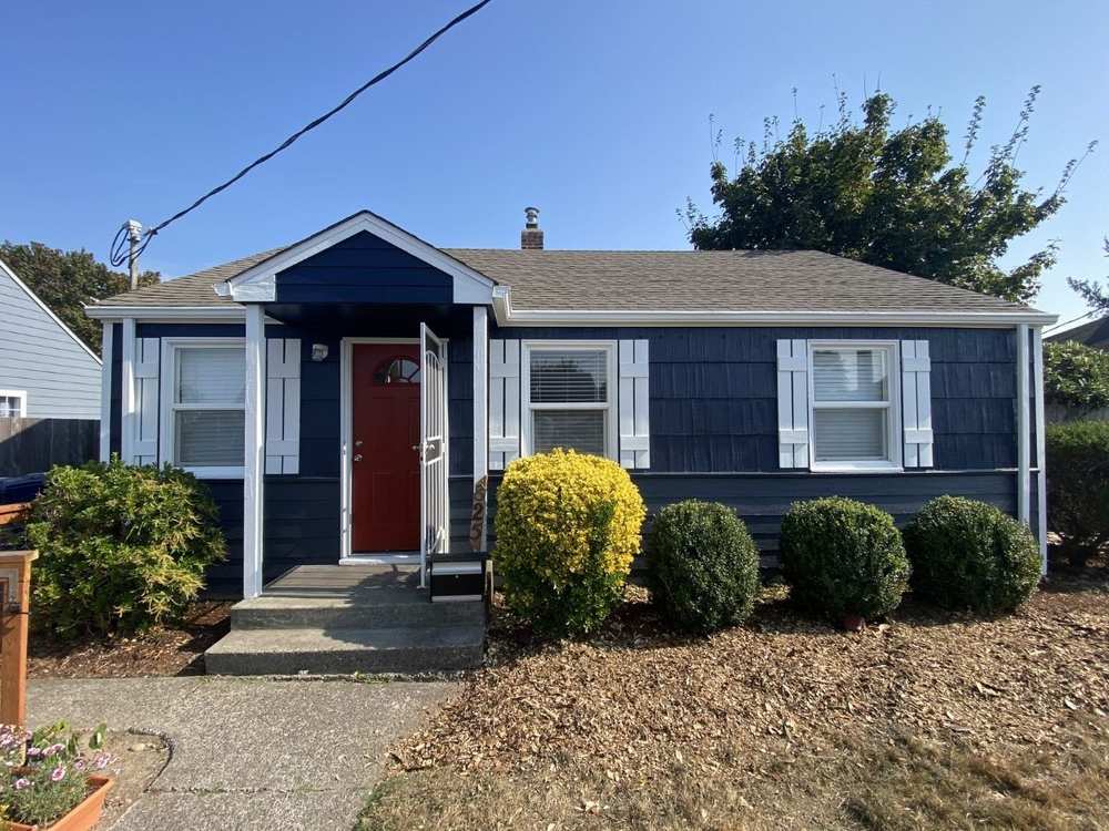 Exterior painting our work Vanhousing